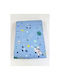 Nona Bebe Kinderbettdecke Für Krippe Blau 105x140cm
