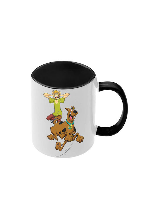 Κούπα Scooby Doo Μαύρη Λαβή Εσωτερικό