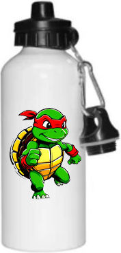 Teenage Mutant Ninja Turtles Kinder Trinkflasche 500ml Weiß