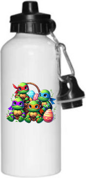 Teenage Mutant Ninja Turtles Kinder Trinkflasche 500ml Weiß