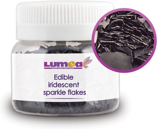 Lumea Essbare Kuchendekorationen Sprinkles Schwarze 15g LESF-001