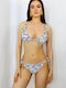 Set Bikini Animal Print Gray Snake