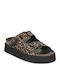 Vibe Biochampion Women's Flat Sandals Brown DFSH414003-Leop