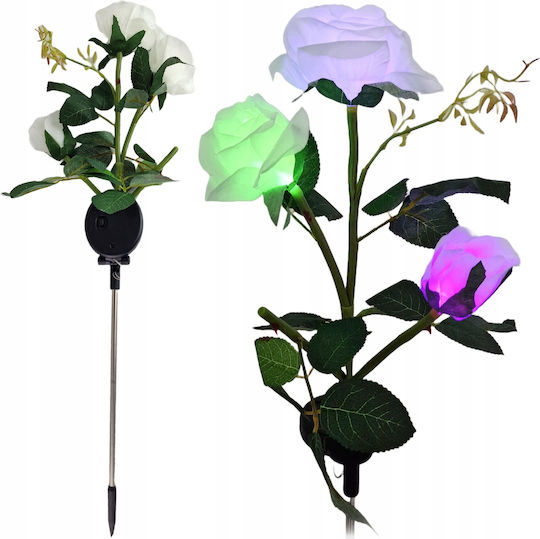 Solarleuchte Blume mit Bewegungssensor und Fotowiderstand IP44