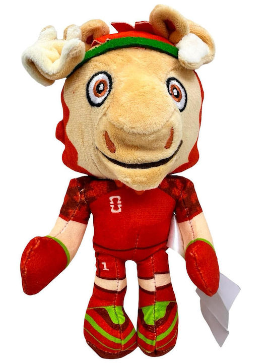 Breloc De Plus Minge De Fotbal Capră Jucărie Agățată Pentru Copii 20cm