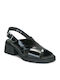 Damen Sandalen Schwarz 2063-NAPPA-SHINNY