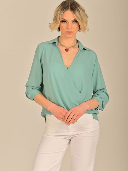 Paranoia Bluse Für Damen Top In Grün