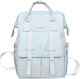 Zola Wickeltasche Rucksack Blau 40x30x15cm