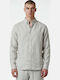 Long Sleeve Linen Shirt Gray Pagou