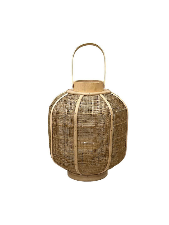 Marhome Фенерче Бамбуково Кафяво 28x28x36см