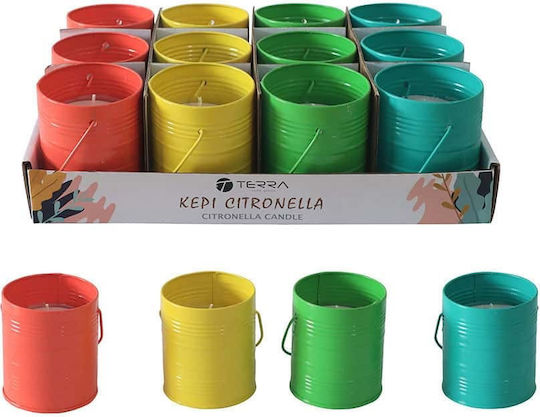 Estia Aromatic Candle In Metal Box Orange 100gr