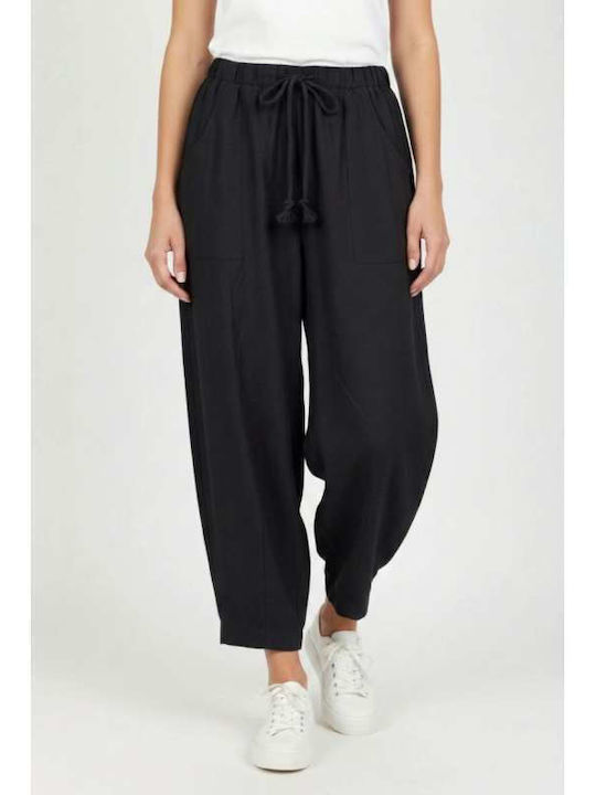 Women's Pantaloons in Balloon Leg Style Black