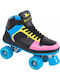 Rookie Hype Hitop Trainer Inline Rollers Black Kids