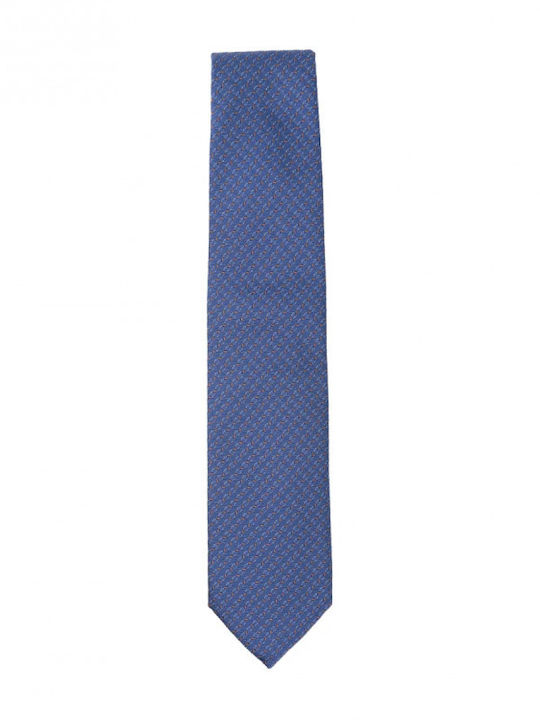 CC Collection Corneliani Ανδρική Γραβάτα Μεταξωτή σε Μπλε Χρώμα