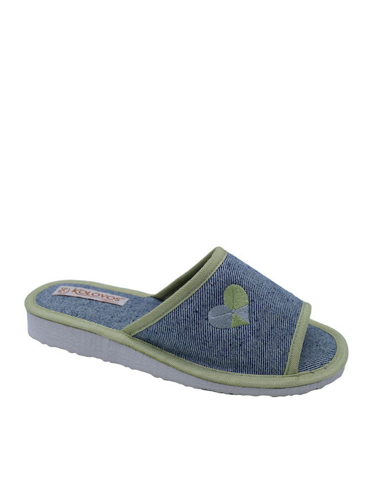 Winter Women's Slippers Green