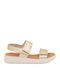 Sommer Damenplattformen Gold