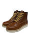 Leather Brown Men's Boots