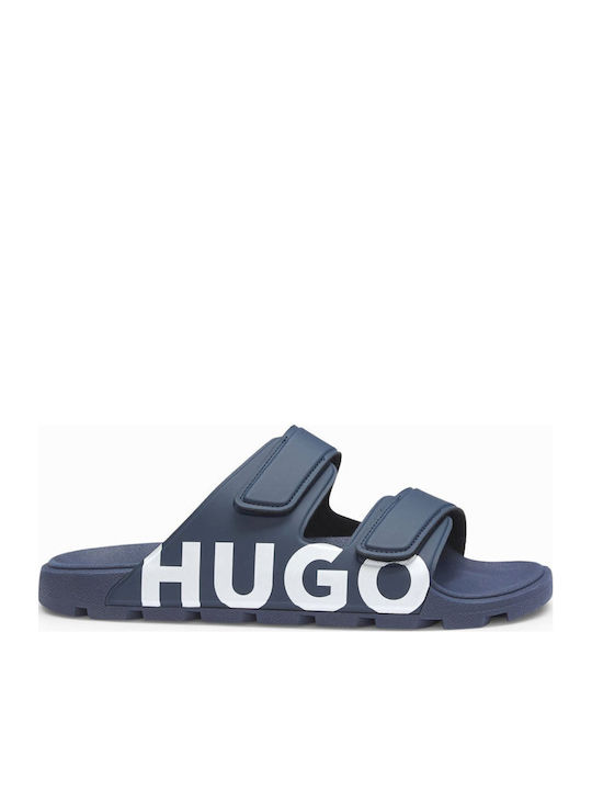 Hugo Men's Sandals in Blue Color