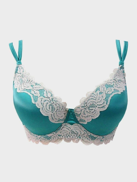 Balconette Πράσινο (menta) Σουτιέν