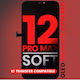Ecran OLED Soft cu Mecanism Tactil pentru iPhone 12 Pro Max Negru