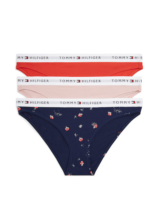 Cotton Women's Briefs 3Pack Red