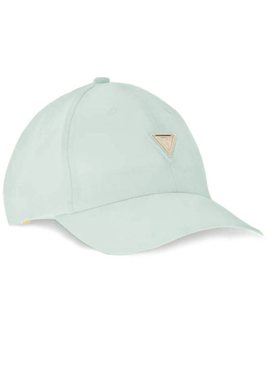 Καπελο Guess Noemie Jokey Metal Triangle Logo Mint