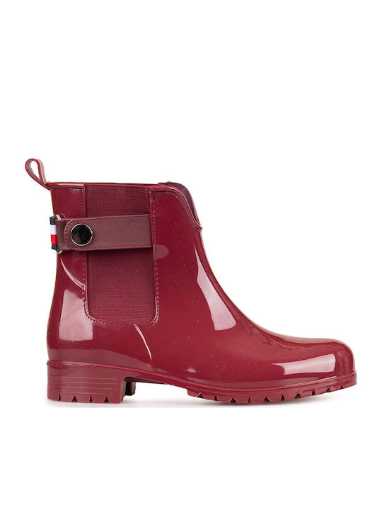 Women's Ankle Boots Burgundy