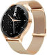MaxCom MaxCom Stainless Steel 44mm Waterproof Smartwatch with Heart Rate Monitor Gold
