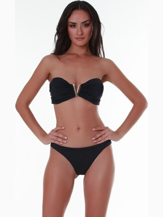 Bluepoint Bikinihosen Slip Schwarz