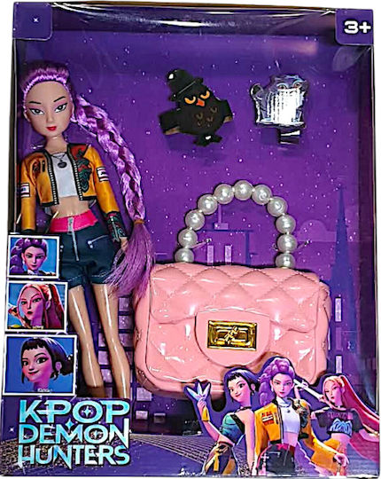 K-pop Demon Hunters Rumi Doll 35cm with Pink Bag 51403-1
