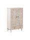 Double Door Wardrobe White 60x33.5x100cm