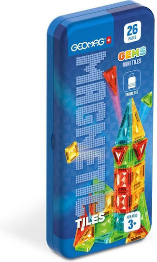 Geomag Μαγνητικό Παιχνίδι Κατασκευών Mini Travel Set