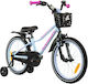 Karbon 18 Παιδisches Fahrrad BMX mit Aluminiumrahmen Grünes