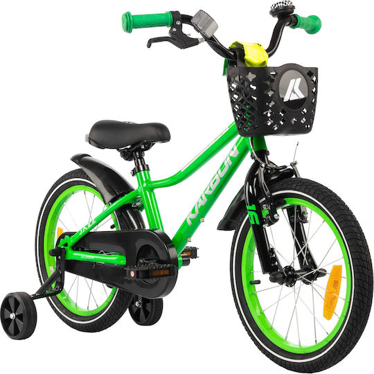Karbon 16" Kinderfahrrad BMX mit Aluminiumrahmen 2026 Grün