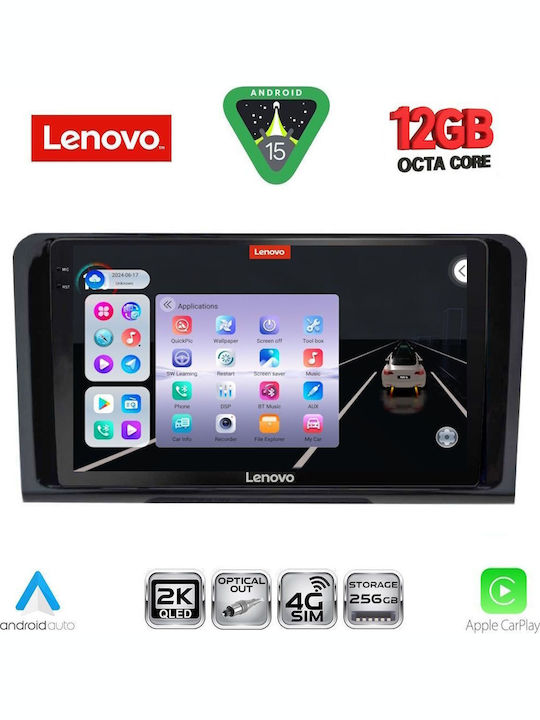 Lenovo Car Audio System for Mercedes-Benz ML / GL Class 2005-2011 Bluetooth USB WiFi GPS Apple CarPlay Android Auto with 9" Touch Screen