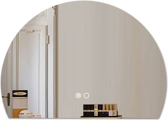Polihome 275612 Καθρέπτης Οβάλ 100x80cm