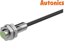 Διακοπτης Επαγωγικος Dc Φ8 Npn No 12-24vdc 1.5mm 3 Καλωδιων Pr08-1.5dn Autonics Σετ 2