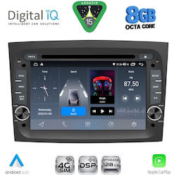 Digital IQ Ηχοσύστημα Fiat Doblo 2015-2022 με Bluetooth, USB & GPS Digital IQ Ηχοσύστημα Fiat Doblo 2015-2022 με Bluetooth, USB & GPS