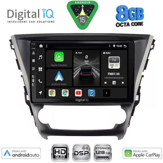 Digital IQ Ηχοσύστημα Αυτοκινήτου για Toyota Avensis 2016-2019 (Bluetooth/USB/WiFi/GPS/Apple-Carplay/Android-Auto) με Οθόνη Αφής 10"