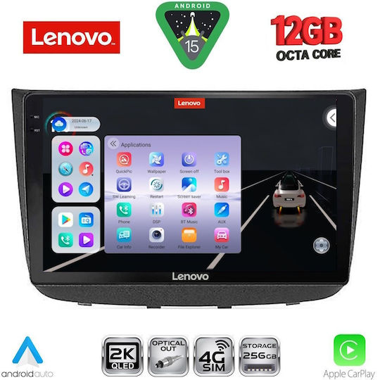 Lenovo Car Audio System for Mercedes-Benz Vito / Viano 2003-2007 Bluetooth USB WiFi GPS Apple CarPlay Android Auto with 10" Touch Screen