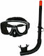 Diving Mask with Snorkel Black