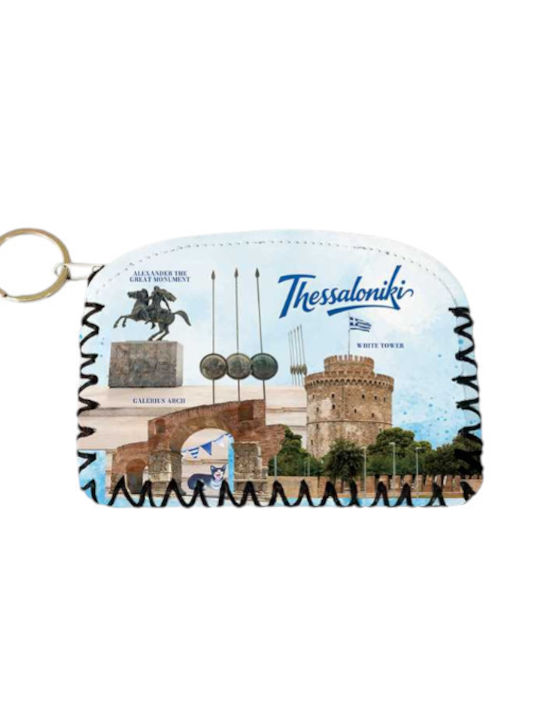 Портфейл Souvenir Ключодържател Комплект 10бр PVC Thessaloniki 14*9cm 871746