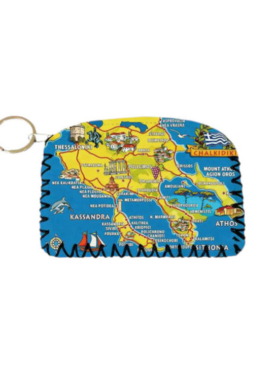 Портфейл Souvenir Ключодържател Комплект 10 Броя PVC Chalkidiki 14*9cm 871742