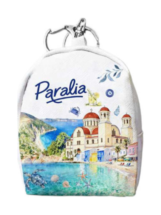 Wallet Souvenir Keychain Mini Set 10pcs Pvc Paralia 7*9*4.5cm 871791
