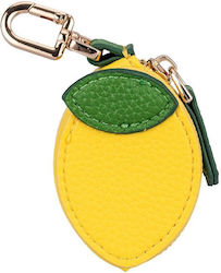 Tri-Coastal Mini Lemon Keychain Bag