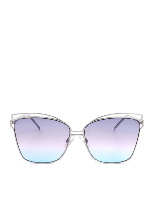 Ana Hickmann Women's Sunglasses with Silver Fra...