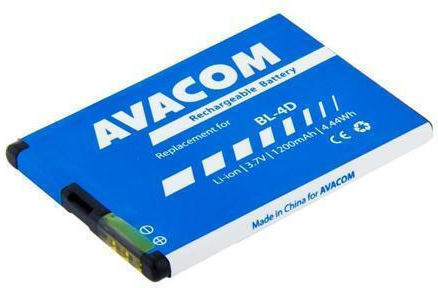 Avacom Съвместима Батерия Заместител 1200mAh за Gsno-bl4d-s1200a