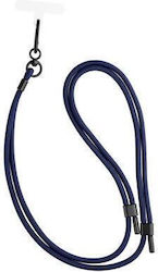 Fixed Universal Neck Strap For Mobile Phones Blue
