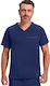 Healing Hands Steven Male Medical Blouse Navy Blue