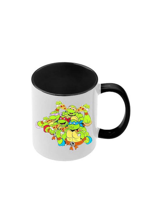 Tasse Teenage Mutant Ninja Turtles Schwarz Grif...